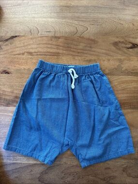 Nico Nico - Kids Chambray Shorts Harem style with elastic waist & back pocket
